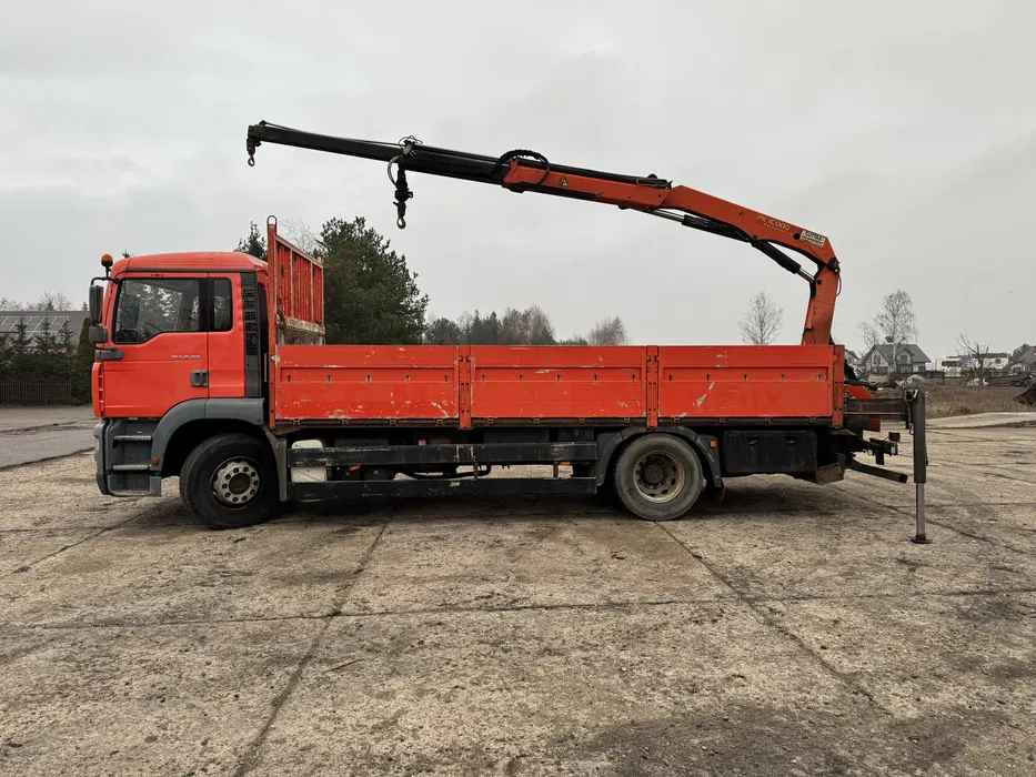 Man Hds Dźwig Palfinger Tga 18.310